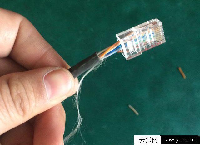 (圖文)如何制作網線水晶頭，電腦網線水晶頭接法圖解
