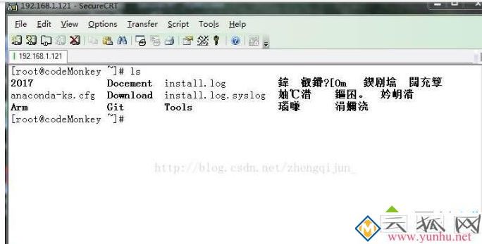 電腦在securecrt中輸入中文出現亂碼怎么辦