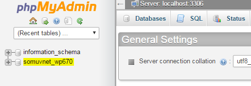 使用phpMyAdmin從備份中恢復MySQL數據庫教程