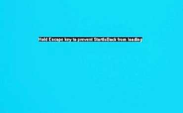 Win10開機提示Hald Escape key to prevent StartlsBack(圖)