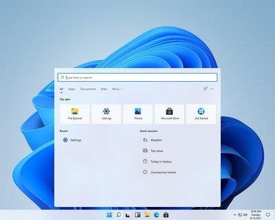 Windows 11 新 UI、開始功能表在網上洩漏，更精緻、更有質感(3)