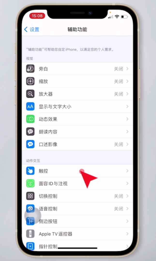 蘋果背面雙擊截屏怎么設置(2)
