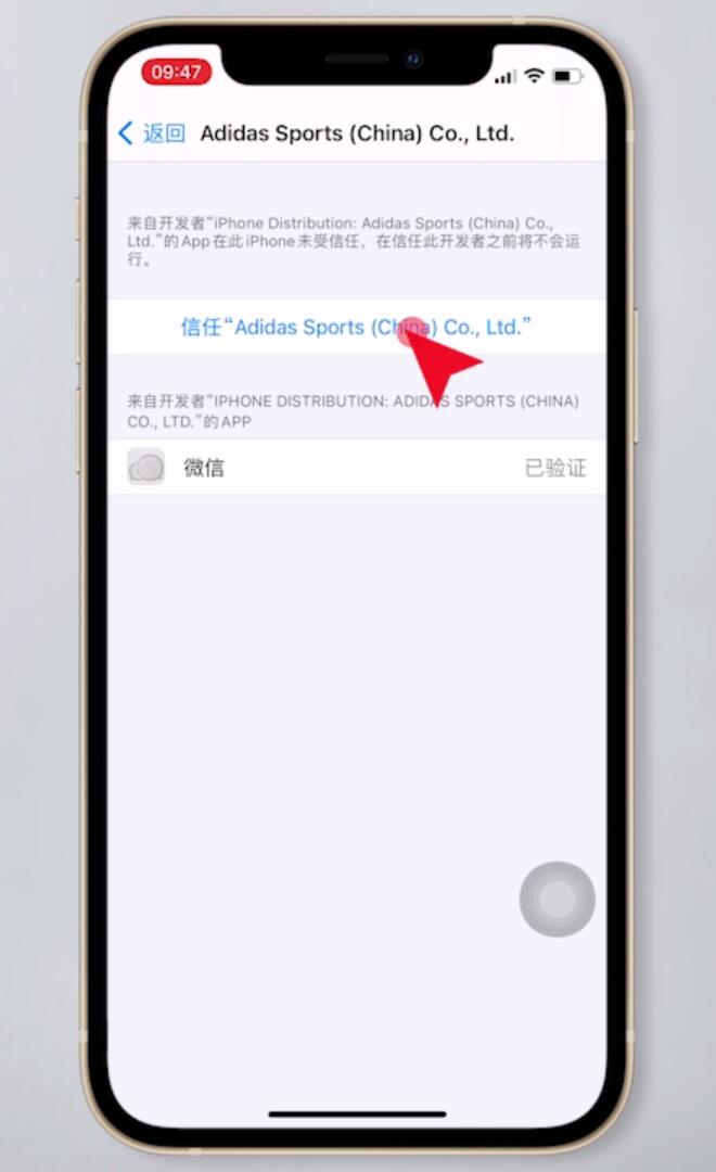 蘋果手機怎么信任軟件開發者(5)