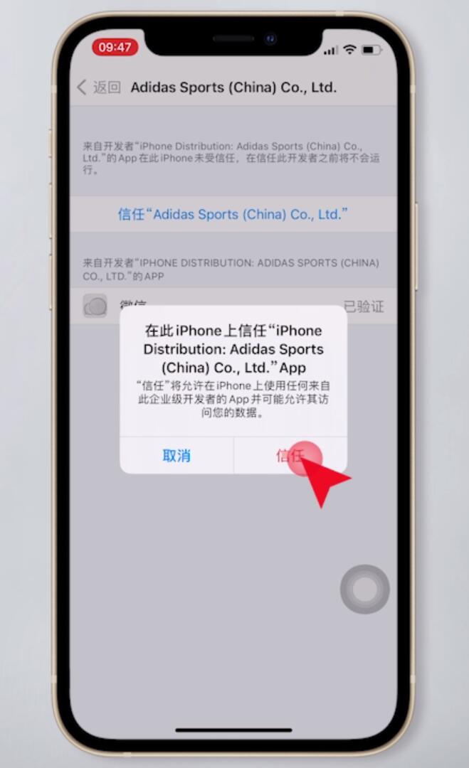 蘋果手機怎么信任軟件開發者(6)