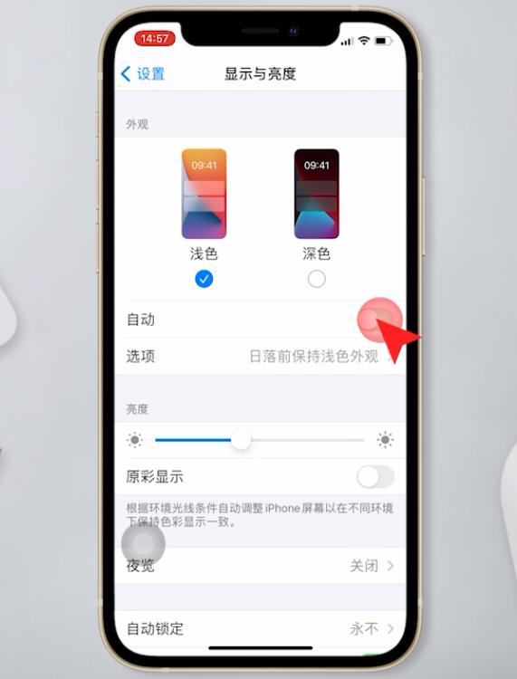 蘋果手機亮度怎么自動調節(2)