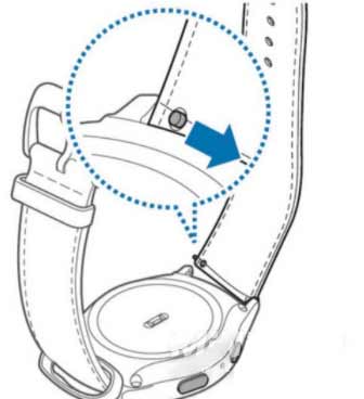 三星watch4怎么更換表帶-換表帶方法