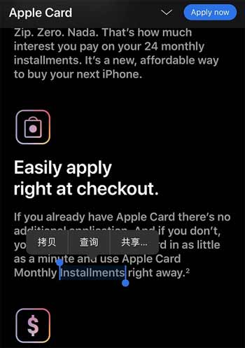 iPhone 隱藏功能：一鍵搜索陌生字詞