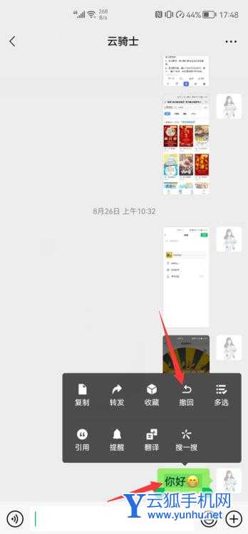 微信怎么刪除撤銷痕跡(2)