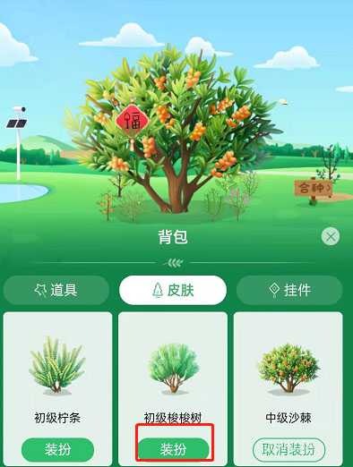 支付寶螞蟻森林怎么獲取梭梭樹永久皮膚教程