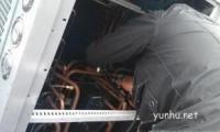 夏普空調溫度傳感器壞，導致不制冷維修