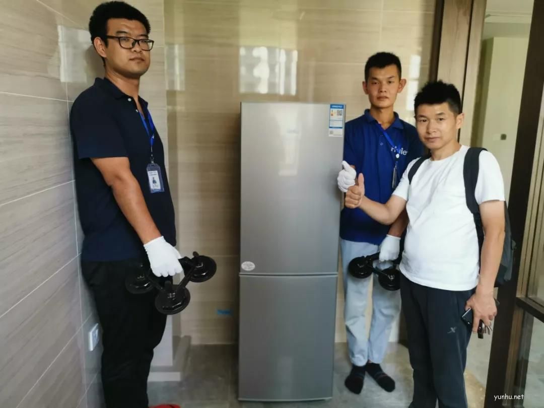 海爾全力以赴確保1900臺海爾冰箱18小時內全部入住武漢“軍運村”