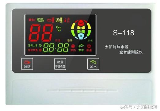 太陽能熱水器控制儀故障原因及解決辦法