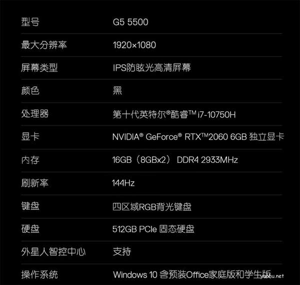 過萬的筆記本電腦高配置清單列表(圖文)