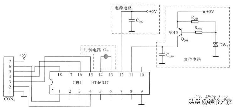 電磁爐通電不加熱及自動關機故障檢修方法