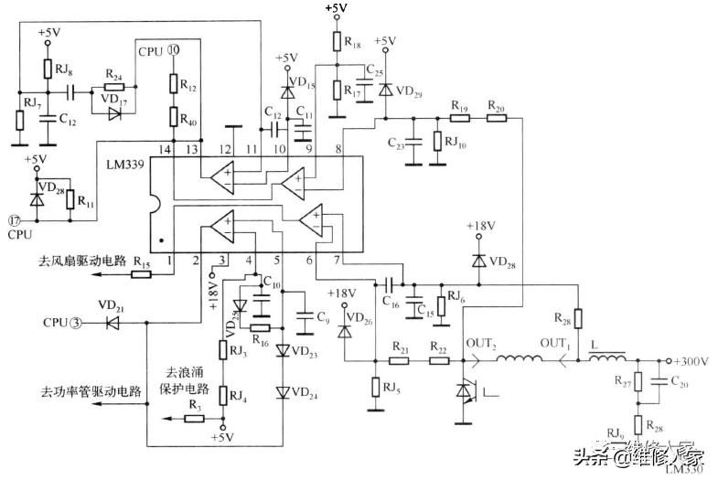 電磁爐通電不加熱及自動關機故障檢修方法