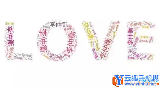 無需使用PS，教你怎樣1分鐘快速做字云，表白裝X兩不誤
