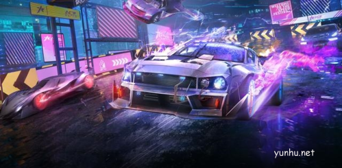王牌競速賽車原畫
