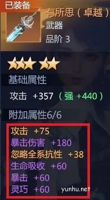 劍俠世界3武當裝備洗練攻略1