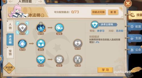 《云山城之歌》冰法幻獸副本加點2