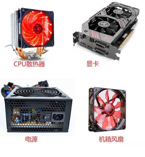 電腦為什么會發出噪音？電腦主機產生噪音的配件有哪些？