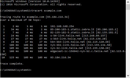 如何使用Windows執行Traceroute和Ping？ 