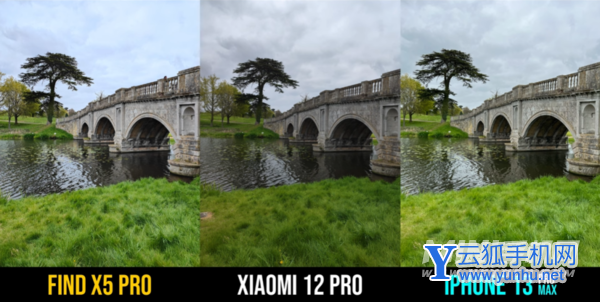 小米12Pro、蘋果13ProMax、FindX5Pro拍照對比-手機拍照評測