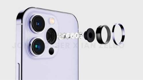 iPhone 14 Pro渲染圖