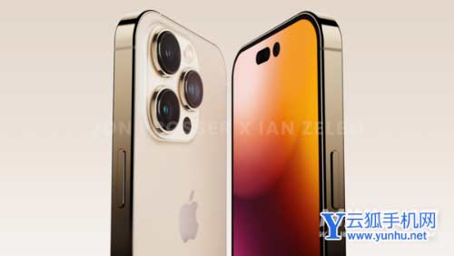 iPhone 14 Pro渲染圖