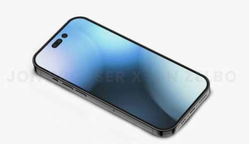 iPhone 14 Pro渲染圖