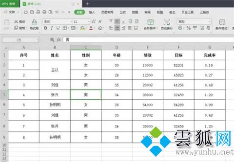 wps怎么合并單元格(圖文教程)