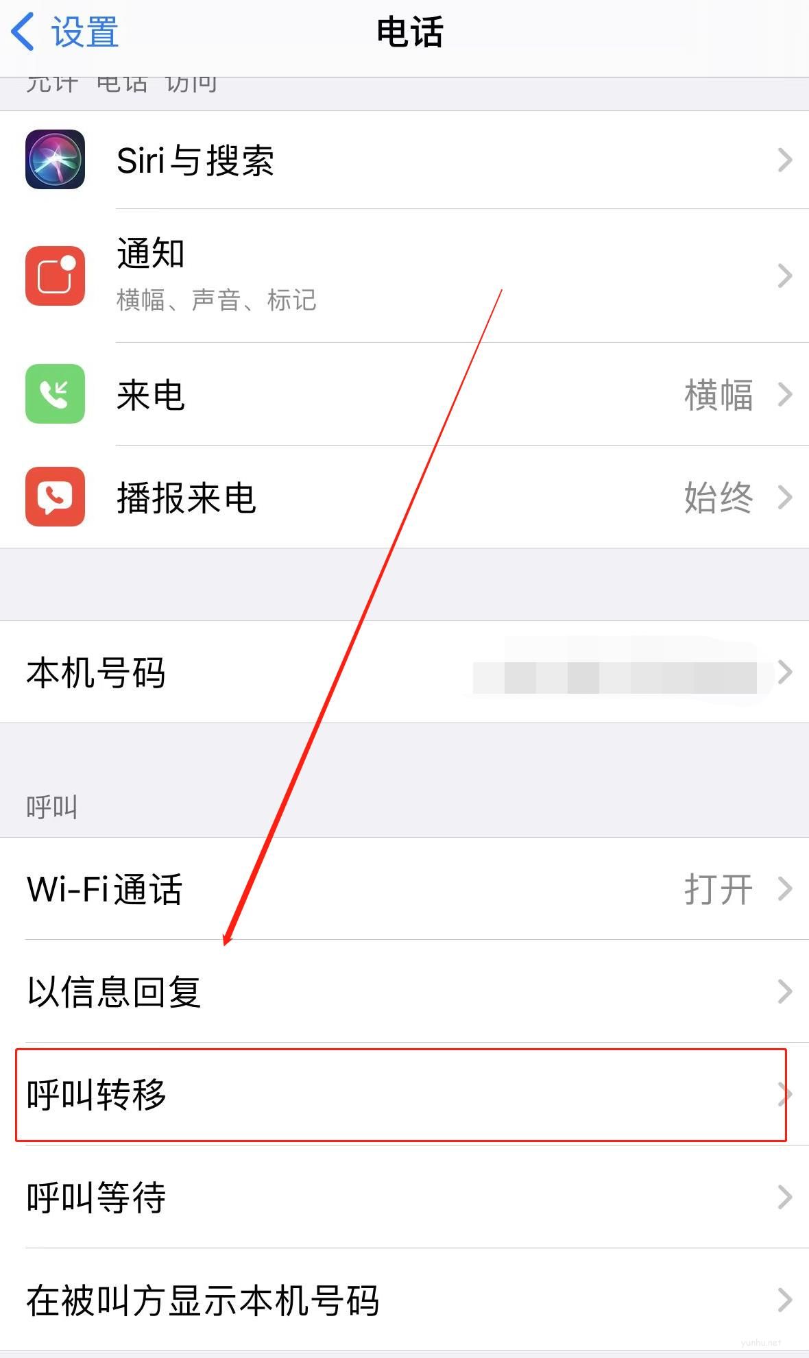 蘋果手機怎么設置呼叫轉移(2)