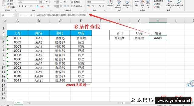 vlookup函數的使用方法教程（快速學會vlookup函數的操作技巧）(3)
