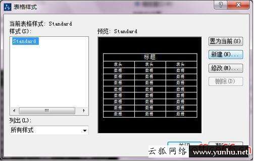 簡單表格制作快速入門（cad制圖入門怎么快速創建簡易表格）(3)