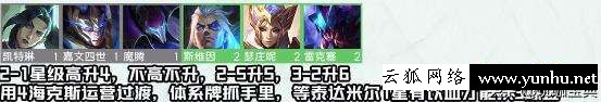 新版云頂之弈陣容推薦（云頂之弈新版本最強陣容圖文詳解）(7)