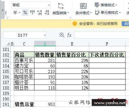 excel怎么用函數計算所占百分比（excel產品所占百分比計算教程）(5)