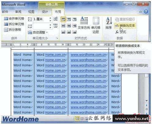 怎樣將word中的表格轉換成文字（word里怎么把表格轉換為文本）(1)