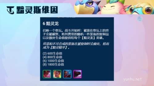 金鏟鏟之戰s7.5黯靈龍斯維因陣容搭配攻略3