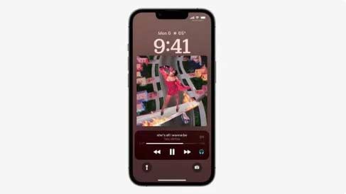 iOS 16全屏幕音樂播放器設置方法