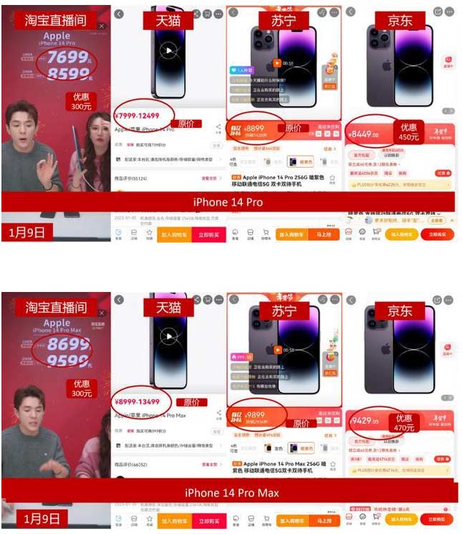 直播間的iPhone 14 Pro有多便宜？可以買嗎？