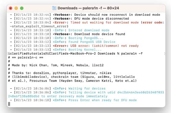 如何使用palera1n越獄？palera1n越獄 iOS 15.0 - 16.3.1教程(3/3)