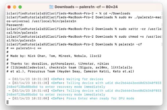 如何使用palera1n越獄？palera1n越獄 iOS 15.0 - 16.3.1教程(2/3)