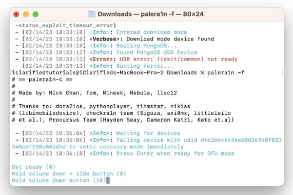 如何使用palera1n越獄？palera1n越獄 iOS 15.0 - 16.3.1教程(3/3)