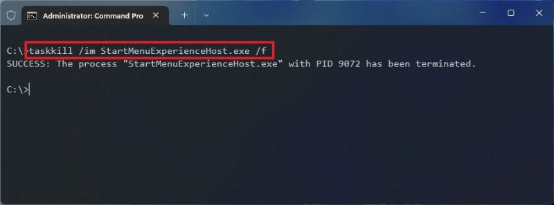 win11系統重新啟動開始菜單的方法教程