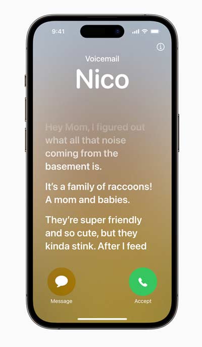 蘋果 iOS 17 電話應用重大升級，有哪些全新功能？
