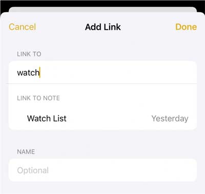 如何在iOS 17 備忘錄應用中嵌入筆記鏈接？