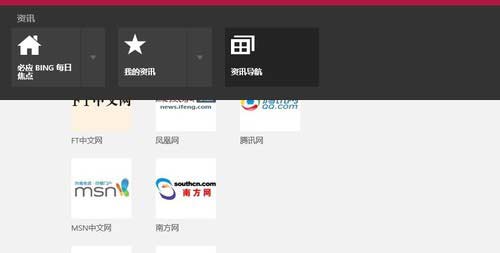 Win8如何使用資訊應用以便獲取資訊